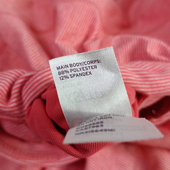 Zella Womens Capri Leggings Yoga Pants Size XS XSmall Pink Micro Stripe - Picture 4 of 7